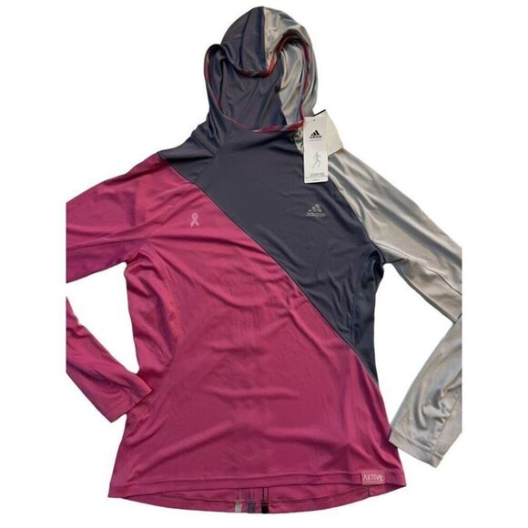 ADIDAS ACTIV HOODIE SHIRT - Picture 1 of 6